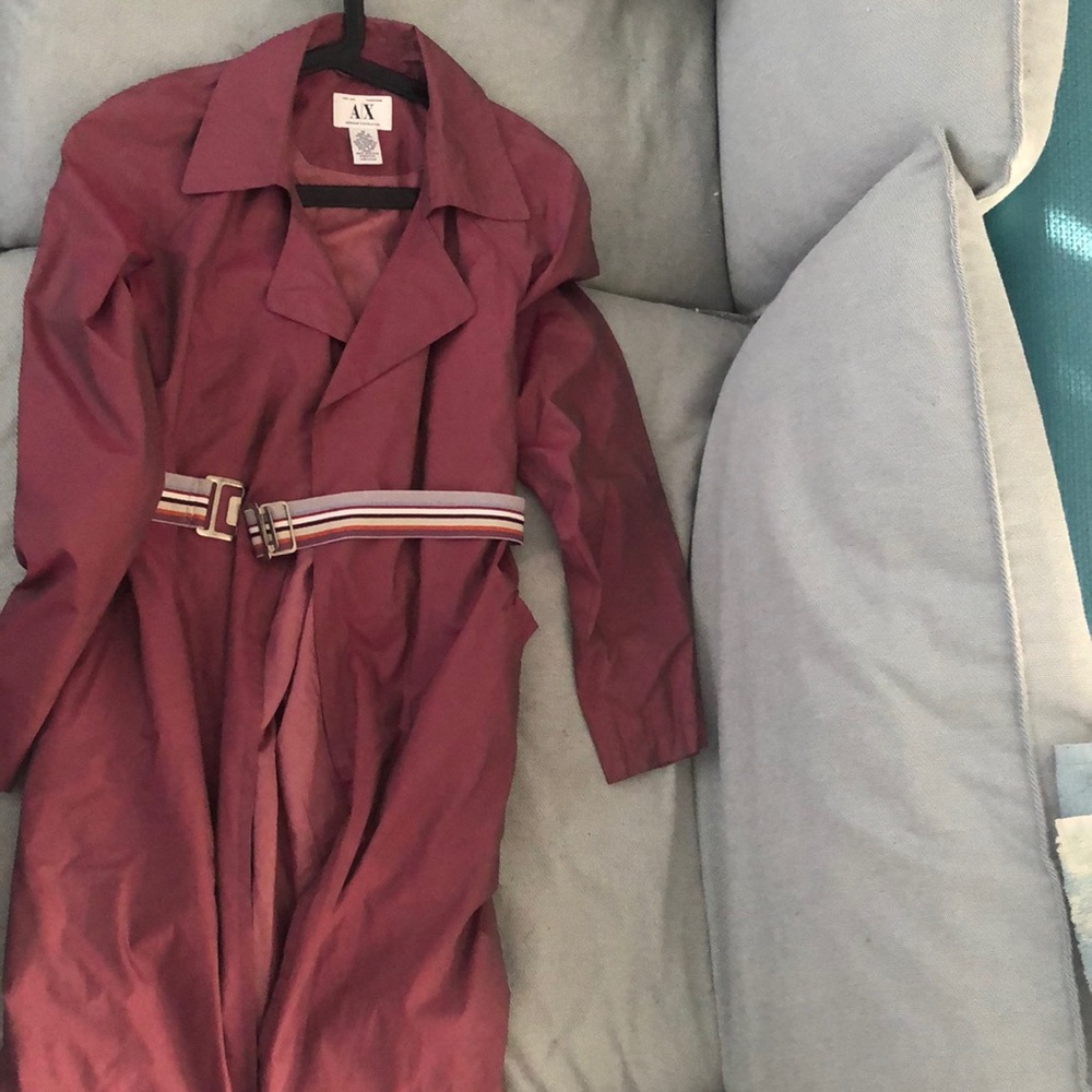 Armani Exchange Silk Coat